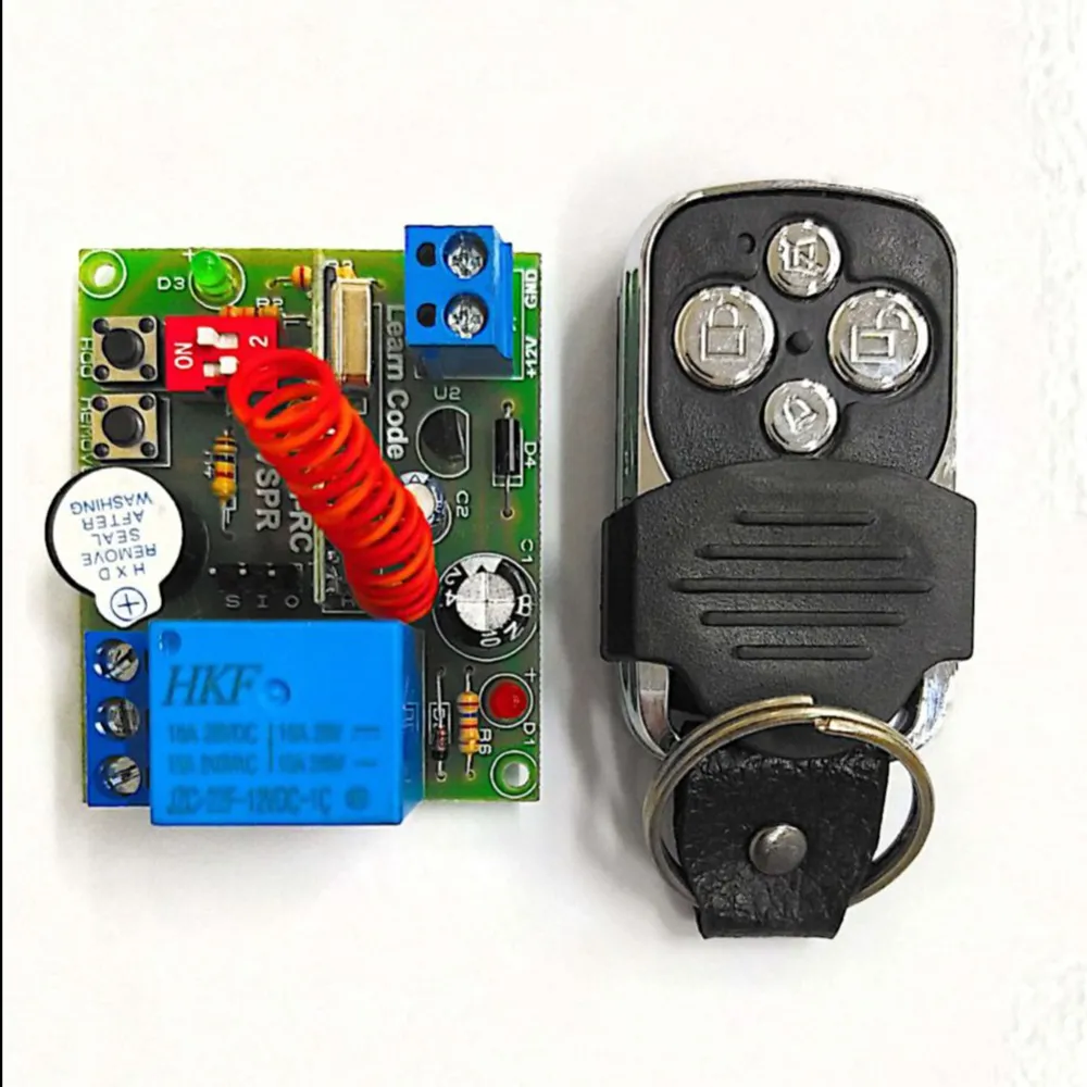 ریموت کنترل 1 کانال رادیویی کد لرن مدل RC115L4