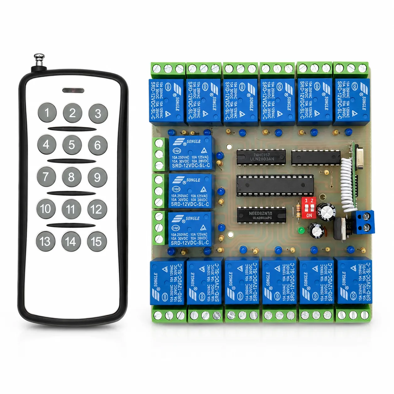ریموت کنترل 15 کانال رادیویی فیکس کد مدل RC1510F3