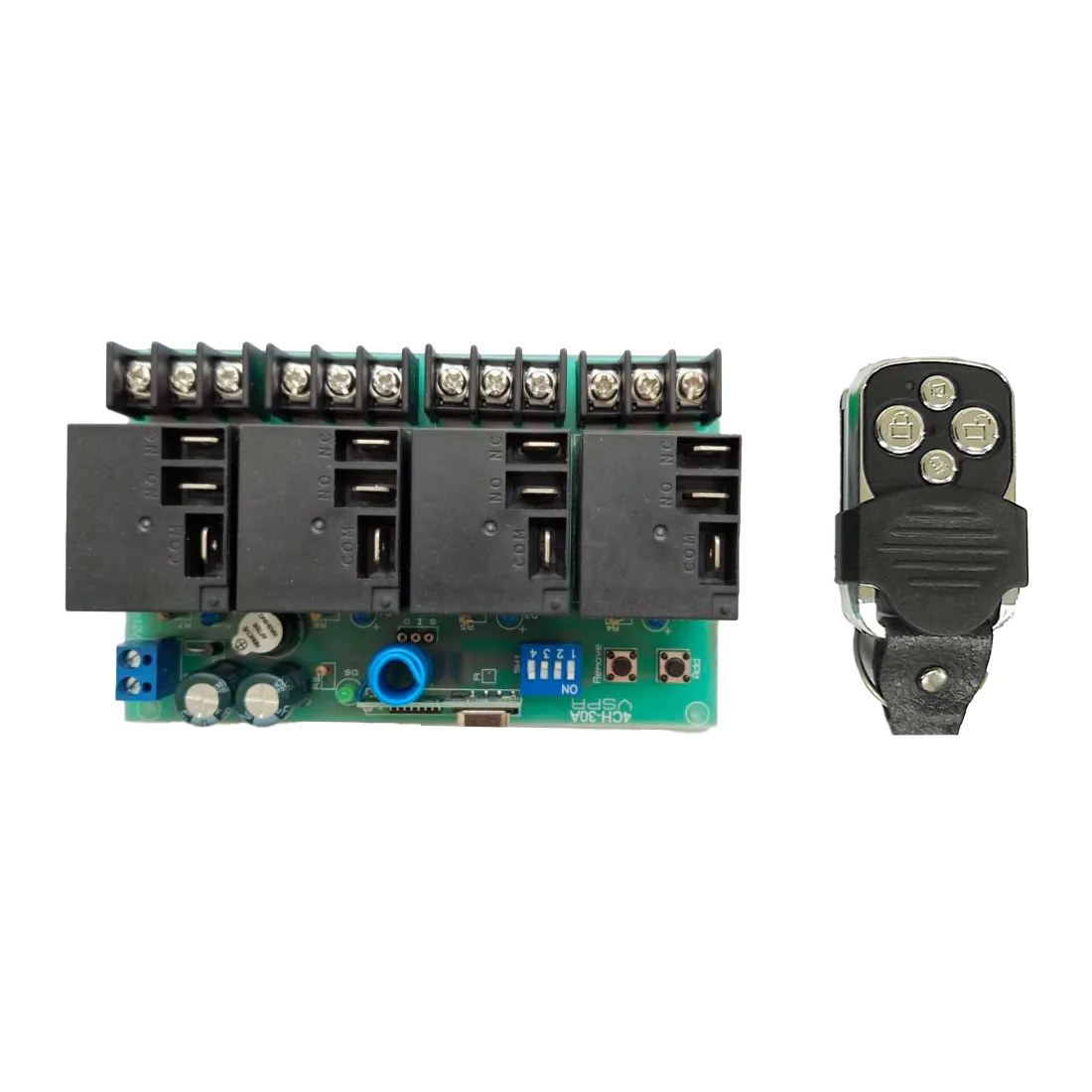 ریموت کنترل 4 کانال رادیویی کد لرن مدل RC430L3